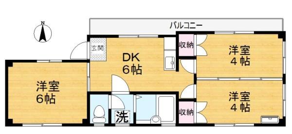 Comodo大師の間取り画像