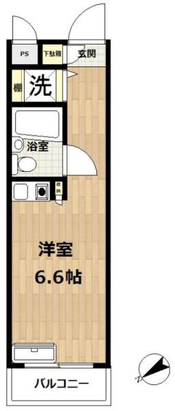 ライオンズマンション川崎第1２の間取り画像