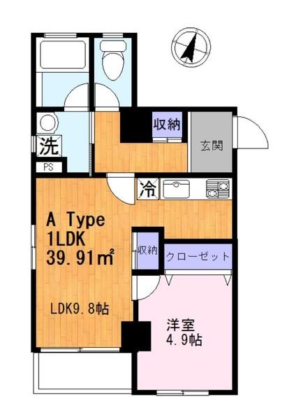 ピナクシス横浜鶴見の間取り画像