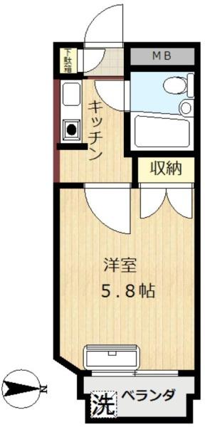 ハイタウン多摩川の間取り画像