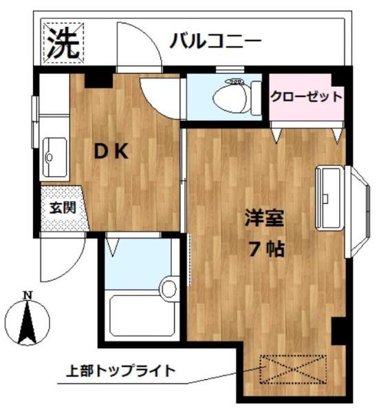 カーサK2の間取り画像