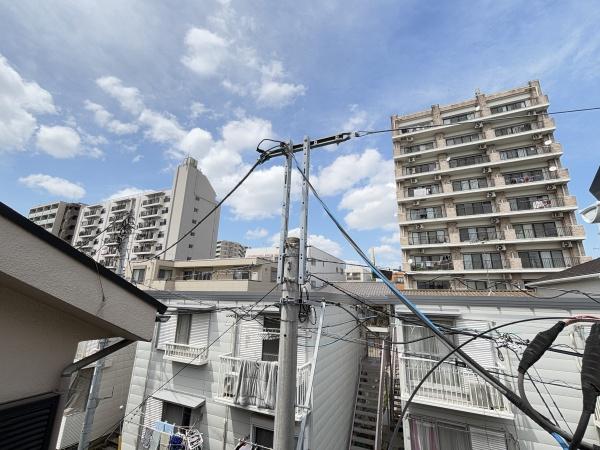 コーポラスダイトの現地からの眺望画像