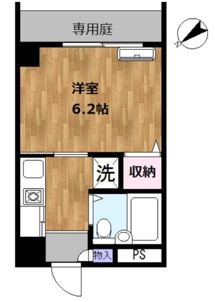 利川ハイムの間取り画像