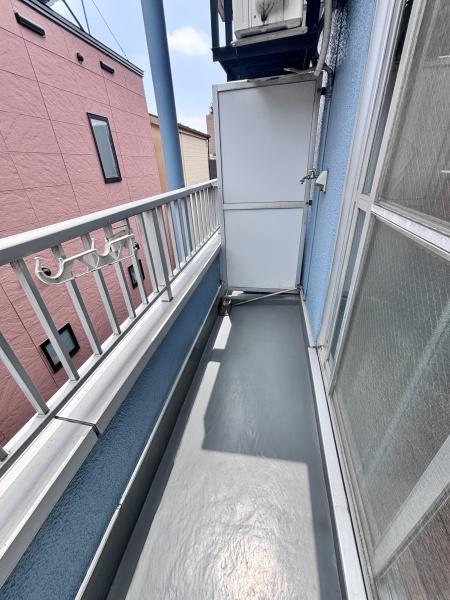 貝塚フラットのバルコニー画像
