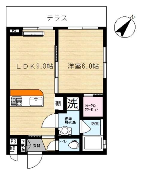 Soleil（ソレイユ）の間取り画像