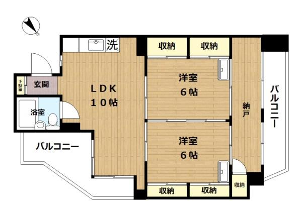 林ビルの間取り画像