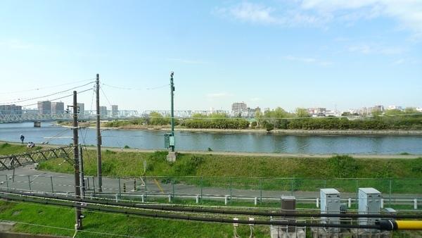 プルミエール多摩川の現地からの眺望画像
