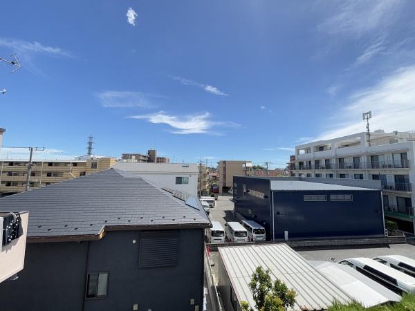 スカイハイツ新堀の現地からの眺望画像