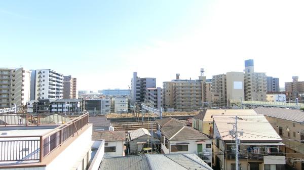 岸谷サンハイムの現地からの眺望画像