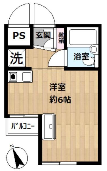 ダイアパレス川崎第2の間取り画像