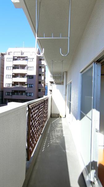 スプリングハイツ川崎のバルコニー画像