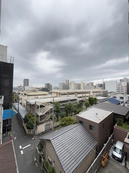 スプリングハイツ川崎の現地からの眺望画像