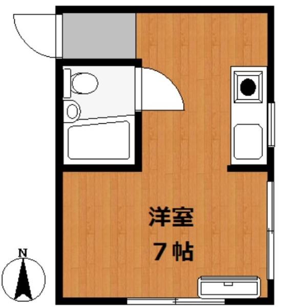 サンハウスの間取り画像