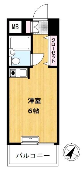 川崎ダイヤモンドパレスの間取り画像