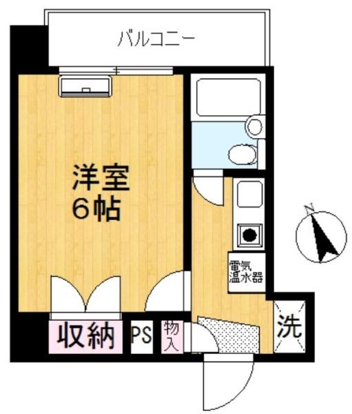 パールシティ川崎の間取り画像