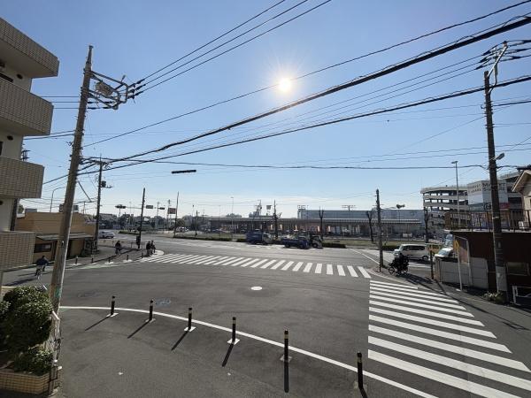 ハイタウン川崎の現地からの眺望画像