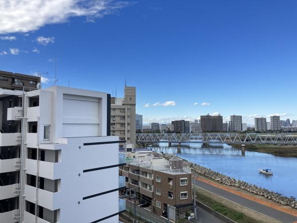 プルミエール多摩川の現地からの眺望画像