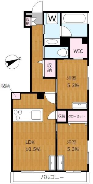 パルサー池辺の間取り画像