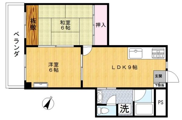 ヴェルドミールの間取り画像