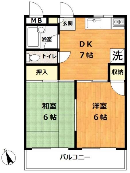 ガーデンハイム相澤の間取り画像