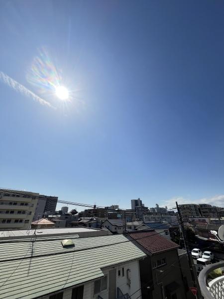 ハイタウン川崎第２の現地からの眺望画像