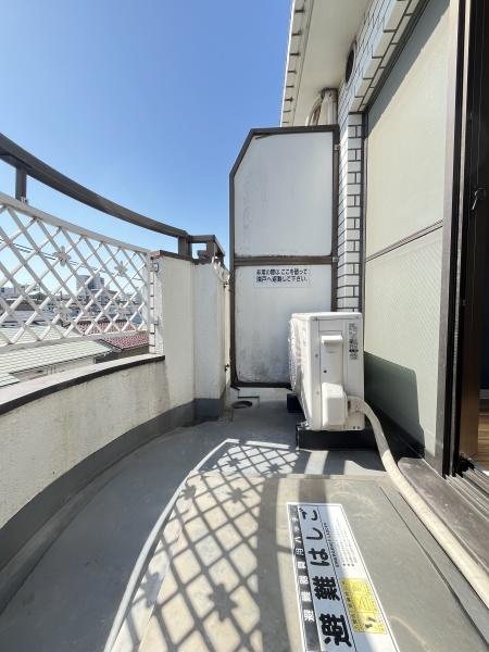 ハイタウン川崎第２のバルコニー画像