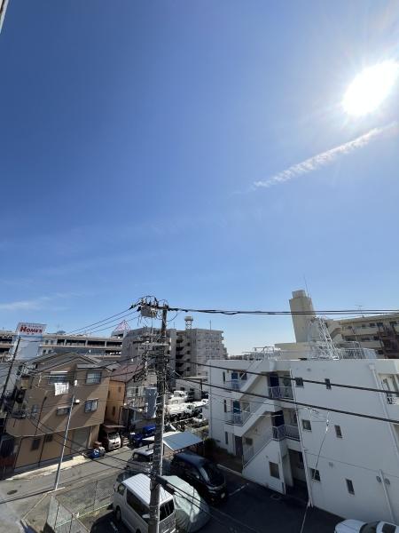 ハイタウン川崎第２の現地からの眺望画像