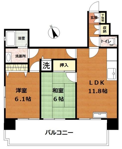 パークサイド青木の間取り画像