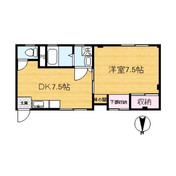 Comodo大師の間取り画像