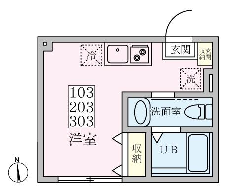 ネロ弘明寺の間取り画像