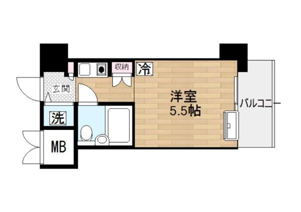 ライオンズマンション新川崎第2の間取り画像