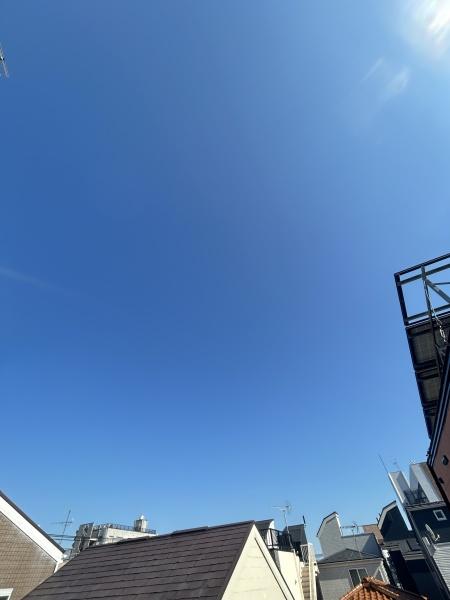 貝塚フラットの現地からの眺望画像