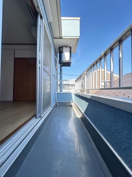 貝塚フラットのバルコニー画像
