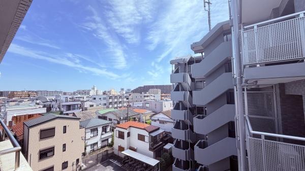 イズミハイツの現地からの眺望画像