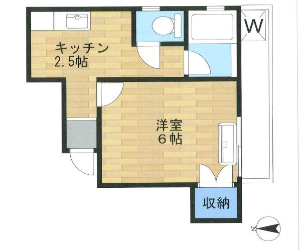 カーサK2の間取り画像