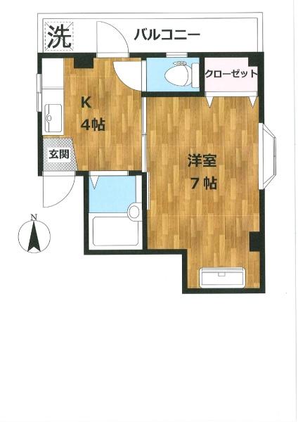 カーサK2の間取り画像