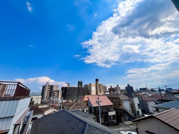 岸谷サンハイムの現地からの眺望画像
