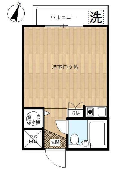 シャンボール互恵ビルの間取り画像