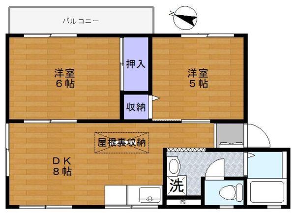 シティハイムSTAGE1の間取り画像