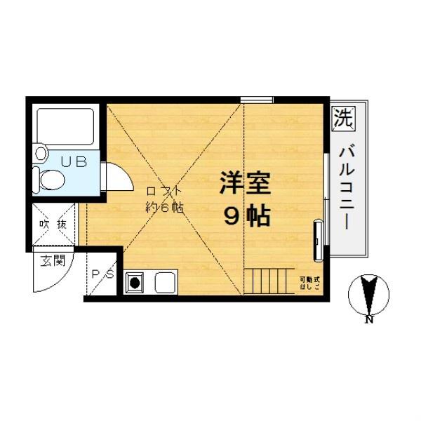 コーポラスダイトの間取り画像