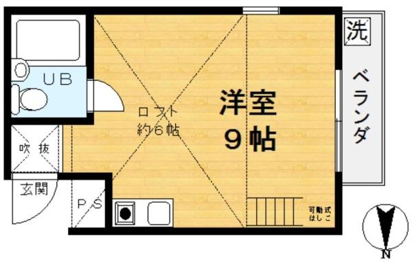 コーポラスダイトの間取り画像