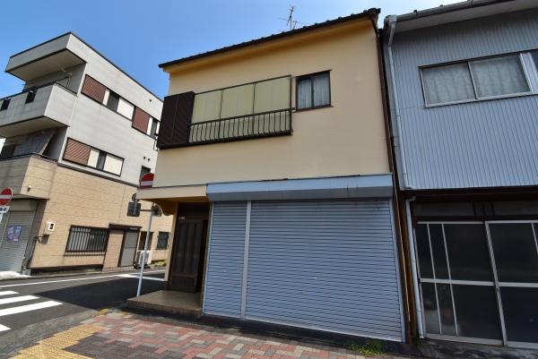 静岡市葵区本通西町　中古住宅　土地　3,200万の庭画像