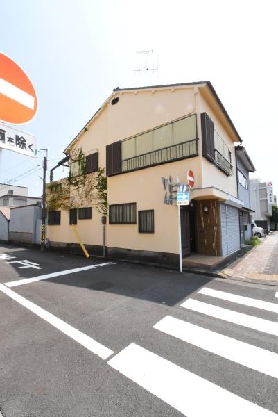 静岡市葵区本通西町 古家付き土地 2999万の前面道路含む現地写真画像