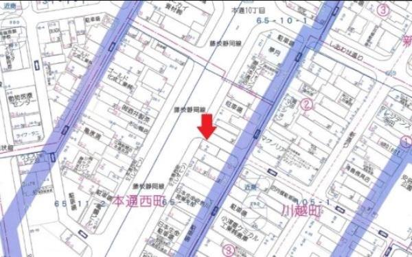 静岡市葵区本通西町 古家付き土地 2999万の間取り画像
