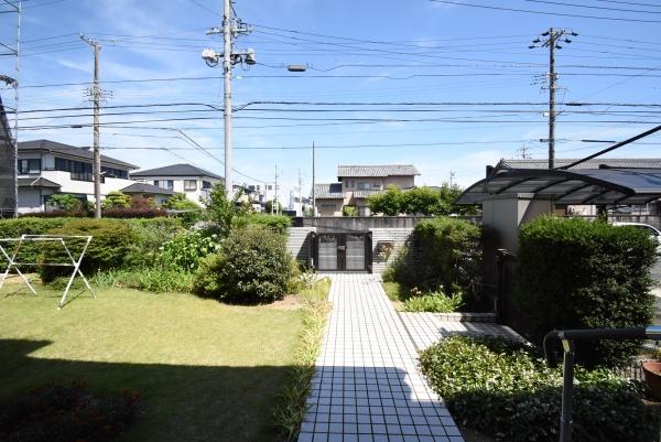 浜松市中央区高丘北3丁目　中古住宅　７ＬＤＫの庭画像