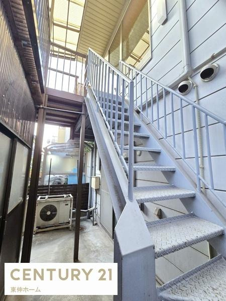 外階段部分 外階段部分