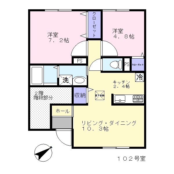 ティアレの間取り画像
