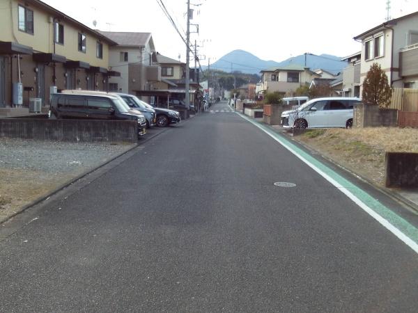南足柄市壗下の土地の前面道路含む現地写真画像