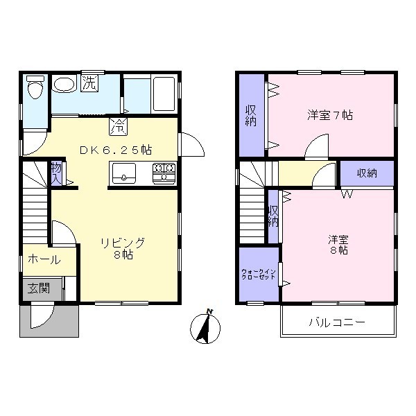 ラークヒルＧの間取り画像