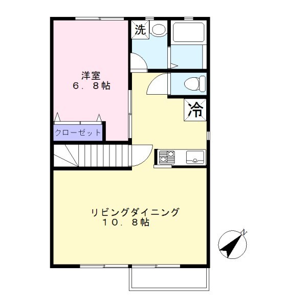 ヴィラージュつばさの間取り画像